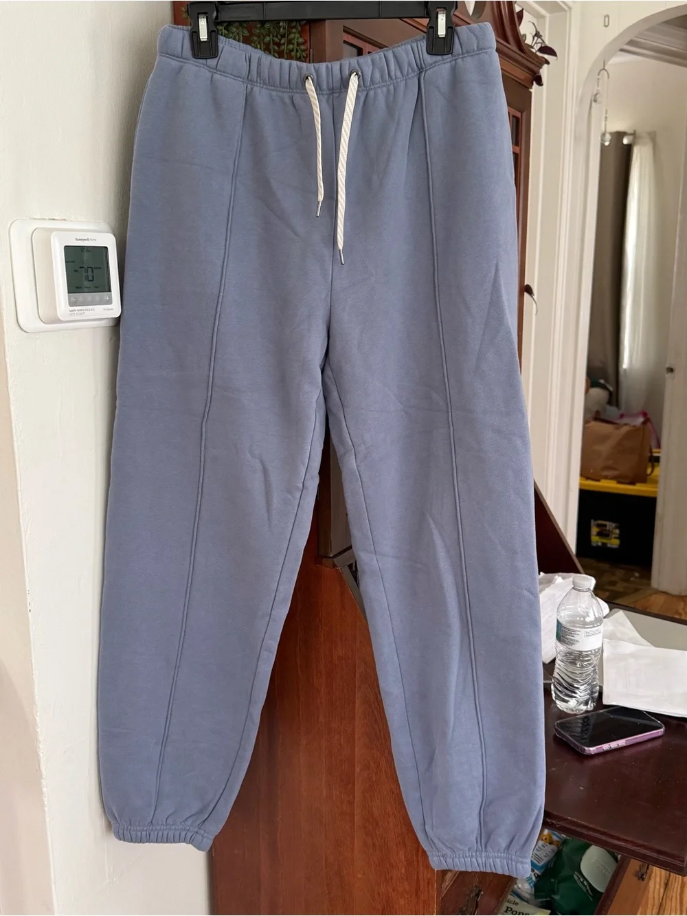 Vuori Restore Classic Sweatpant Blue Haze - Picture 2 of 10